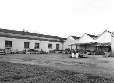 Façades arrière depuis la cour. © Région Bourgogne-Franche-Comté, Inventaire du patrimoine