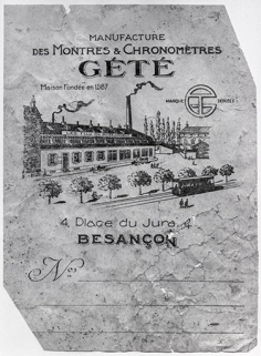 En-tête de lettre de l'usine. © Région Bourgogne-Franche-Comté, Inventaire du patrimoine