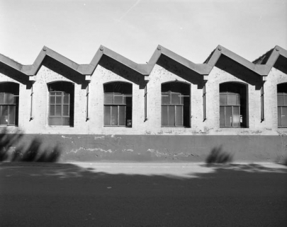 Atelier des fins de séries. Façade ouest. Détail. © Région Bourgogne-Franche-Comté, Inventaire du patrimoine