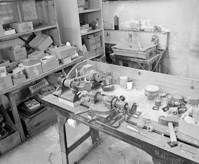 Vue d'ensemble de l'arrondisseur (atelier de finissage). © Région Bourgogne-Franche-Comté, Inventaire du patrimoine