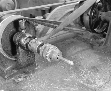 Détail du taraud. © Région Bourgogne-Franche-Comté, Inventaire du patrimoine