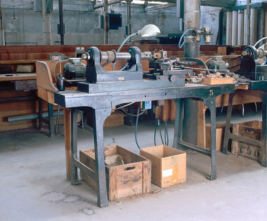 Vue d'ensemble de la machine de gauche (atelier principal). © Région Bourgogne-Franche-Comté, Inventaire du patrimoine
