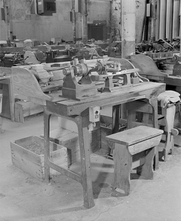 Vue d'ensemble du tour de gauche (atelier principal). © Région Bourgogne-Franche-Comté, Inventaire du patrimoine