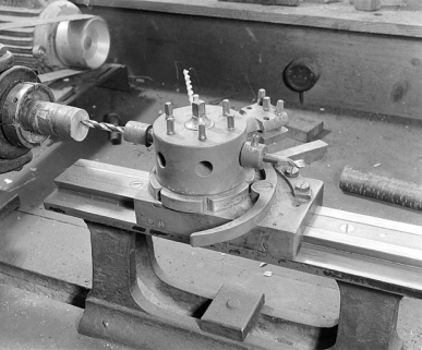 Détail du barillet du tour de gauche (atelier principal). © Région Bourgogne-Franche-Comté, Inventaire du patrimoine