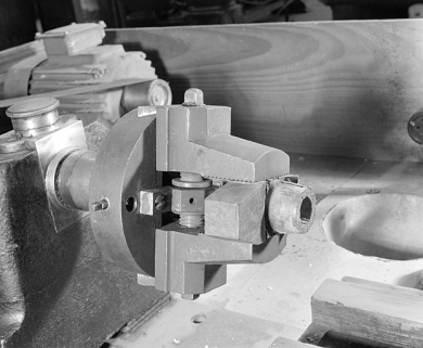 Mandrin "gueule de loup" (atelier principal). © Région Bourgogne-Franche-Comté, Inventaire du patrimoine