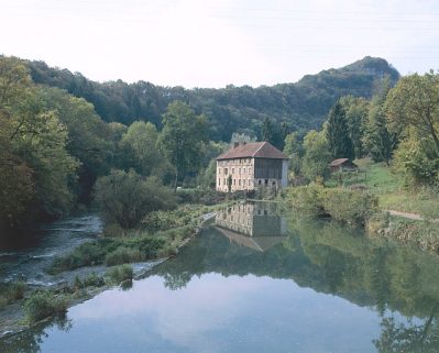 Vue d'ensemble depuis l'est. © Région Bourgogne-Franche-Comté, Inventaire du patrimoine