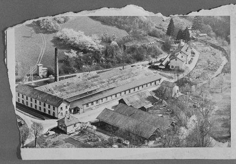 Vue aérienne depuis le sud-ouest. © Région Bourgogne-Franche-Comté, Inventaire du patrimoine