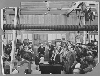 Manifestation en l'honneur d'Eugène Ropp. © Région Bourgogne-Franche-Comté, Inventaire du patrimoine