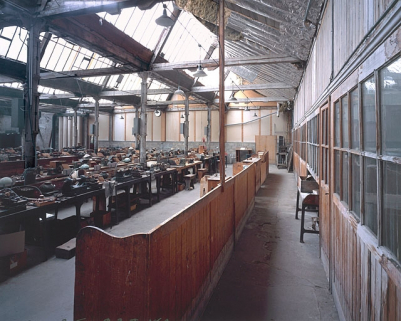 Atelier de fabrication principal des pipes : vue depuis l'ouest. © Région Bourgogne-Franche-Comté, Inventaire du patrimoine