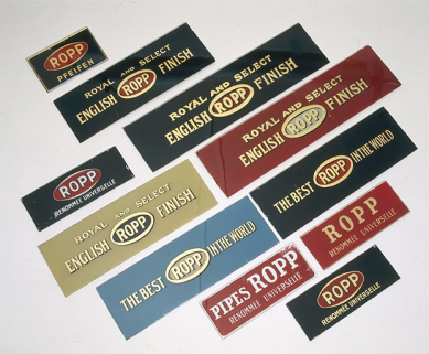 Plaques publicitaires Ropp. © Région Bourgogne-Franche-Comté, Inventaire du patrimoine