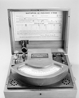 Le wattmètre. © Région Bourgogne-Franche-Comté, Inventaire du patrimoine