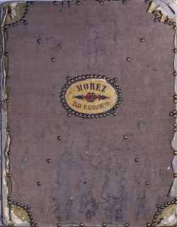 Morez. Plan d'alignements [couverture], 1845-1859. © Région Bourgogne-Franche-Comté, Inventaire du patrimoine