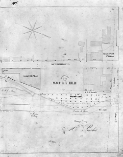 Morez. Plan d'alignements [5e division : partie droite], 1845-1859. © Région Bourgogne-Franche-Comté, Inventaire du patrimoine