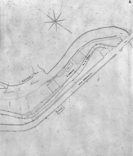 Morez. Plan d'alignements [8e division : partie droite], 1845-1859. © Région Bourgogne-Franche-Comté, Inventaire du patrimoine