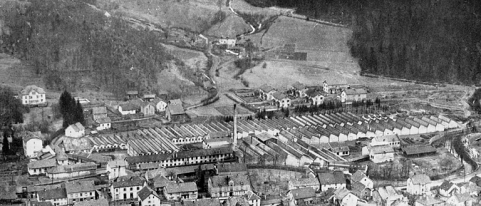 Vue générale des usines. © Région Bourgogne-Franche-Comté, Inventaire du patrimoine