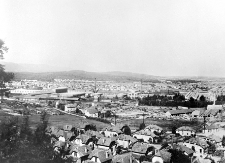 Vue générale des usines de Belfort. © Région Bourgogne-Franche-Comté, Inventaire du patrimoine