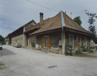 Orangerie et logement depuis l'est. © Région Bourgogne-Franche-Comté, Inventaire du patrimoine