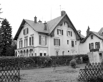 Façade orientale du logement principal. © Région Bourgogne-Franche-Comté, Inventaire du patrimoine