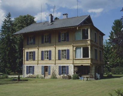 Chalet. Façade sud. © Région Bourgogne-Franche-Comté, Inventaire du patrimoine