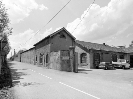 Magasins généraux : vue de l'entrée. © Région Bourgogne-Franche-Comté, Inventaire du patrimoine