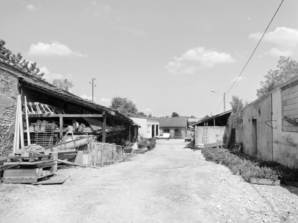 La cour des magasins généraux. © Région Bourgogne-Franche-Comté, Inventaire du patrimoine