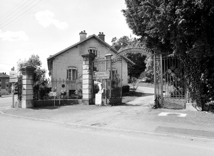 L'entrée du parc. © Région Bourgogne-Franche-Comté, Inventaire du patrimoine