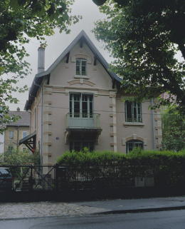 Maison de contremaître rue d'Alsace. © Région Bourgogne-Franche-Comté, Inventaire du patrimoine
