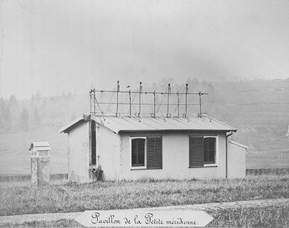 Pavillon de la petite méridienne [vu du sud-est], fin 19e siècle. © Région Bourgogne-Franche-Comté, Inventaire du patrimoine