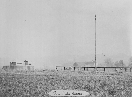 Parc météorologique, fin 19e siècle. © Région Bourgogne-Franche-Comté, Inventaire du patrimoine Parc météorologique, fin 19e siècle. © Région Bourgogne-Franche-Comté, Inventaire du patrimoine