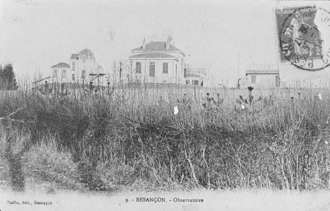 Besançon. Observatoire, 1er quart 20e siècle. © Région Bourgogne-Franche-Comté, Inventaire du patrimoine Besançon. Observatoire, 1er quart 20e siècle. © Région Bourgogne-Franche-Comté, Inventaire du patrimoine