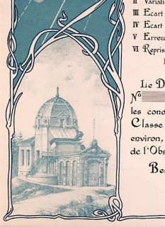 [Pavillon de l'équatorial coudé vu du sud-ouest], 1ère moitié 20e siècle. © Région Bourgogne-Franche-Comté, Inventaire du patrimoine
