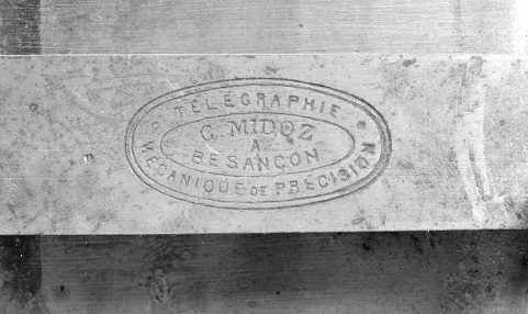 Marque du fabricant. © Région Bourgogne-Franche-Comté, Inventaire du patrimoine