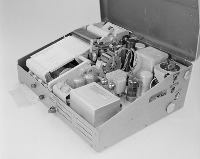 Chronographe Oméga Time Recorder : mécanisme interne. © Région Bourgogne-Franche-Comté, Inventaire du patrimoine