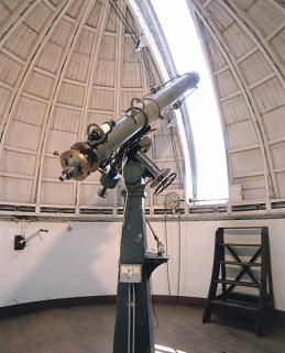 Vue d'ensemble de la lunette, côté oculaire. © Région Bourgogne-Franche-Comté, Inventaire du patrimoine
