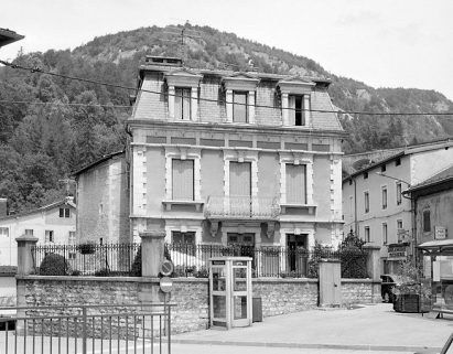 Elévation latérale gauche. © Région Bourgogne-Franche-Comté, Inventaire du patrimoine