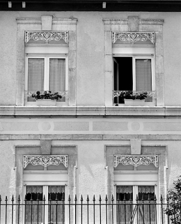 Elévation antérieure : baies. © Région Bourgogne-Franche-Comté, Inventaire du patrimoine