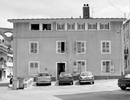 Elévation antérieure. © Région Bourgogne-Franche-Comté, Inventaire du patrimoine