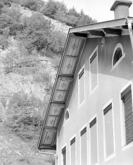 Saillie de rive peinte. © Région Bourgogne-Franche-Comté, Inventaire du patrimoine