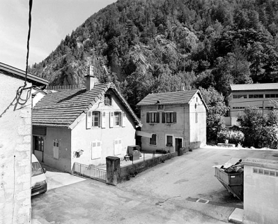 Vue d'ensemble, depuis le sud-ouest : élévations antérieures. © Région Bourgogne-Franche-Comté, Inventaire du patrimoine