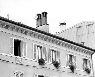 Fenêtres du deuxième étage. © Région Bourgogne-Franche-Comté, Inventaire du patrimoine