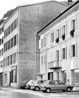 Elévations antérieure et latérale droite (nord). © Région Bourgogne-Franche-Comté, Inventaire du patrimoine