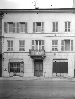 Elévation antérieure. © Région Bourgogne-Franche-Comté, Inventaire du patrimoine