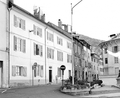 Vue d'ensemble, de trois quarts gauche. © Région Bourgogne-Franche-Comté, Inventaire du patrimoine