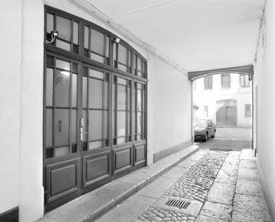 Passage couvert. © Région Bourgogne-Franche-Comté, Inventaire du patrimoine