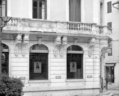 Elévation rue de la République : rez-de-chaussée. © Région Bourgogne-Franche-Comté, Inventaire du patrimoine Elévation rue de la République : rez-de-chaussée. © Région Bourgogne-Franche-Comté, Inventaire du patrimoine