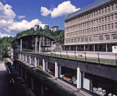 Bâtiments E et F : façade occidentale. © Région Bourgogne-Franche-Comté, Inventaire du patrimoine Bâtiments E et F : façade occidentale. © Région Bourgogne-Franche-Comté, Inventaire du patrimoine