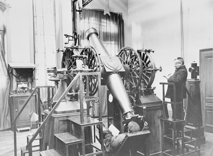 [Vue d'ensemble horizontale de la lunette méridienne], limite 19e siècle 20e siècle. © Région Bourgogne-Franche-Comté, Inventaire du patrimoine