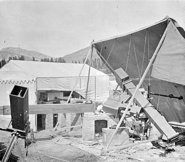 [Cistierna. Vue d'ensemble rapprochée de l'installation Hamy], 1905. © Région Bourgogne-Franche-Comté, Inventaire du patrimoine