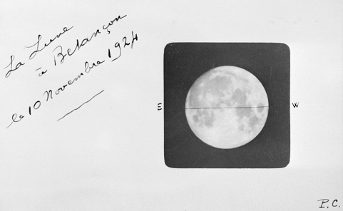 La lune à Besançon le 10 novembre 1924. © Région Bourgogne-Franche-Comté, Inventaire du patrimoine La lune à Besançon le 10 novembre 1924. © Région Bourgogne-Franche-Comté, Inventaire du patrimoine
