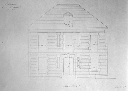 Pavillon du directeur. Façade principale, 1883-1884. © Région Bourgogne-Franche-Comté, Inventaire du patrimoine Pavillon du directeur. Façade principale, 1883-1884. © Région Bourgogne-Franche-Comté, Inventaire du patrimoine